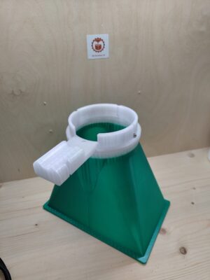 Messtrichter 240 × 140 mm – kompatibel mit Testo 400 / 440