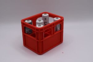 Batteriehalter AA Bierkasten (Stapelbar)