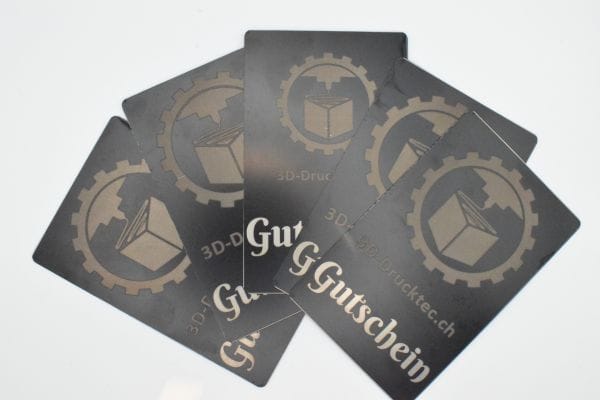 3D-Drucktec Geschenkgutschein