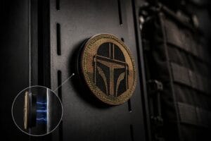 PatchDock 70 – Magnetische Patch-Halterung Ø 70 mm